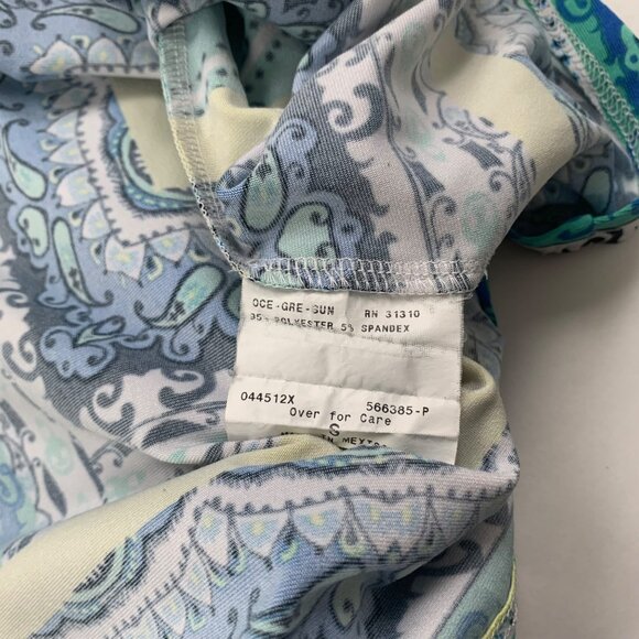 Alyx Women's Sleeveless Boho Print Top Size S Polyester/Spandex Blend Multicolor - Picture 3 of 7